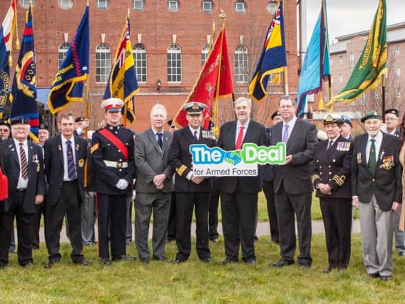 The Armed Forces hub will not be built at Trencherfield Mill but could now be in the town centre