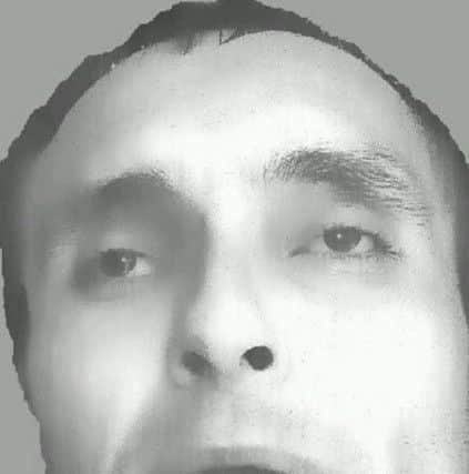 A facial reconstruction of the man