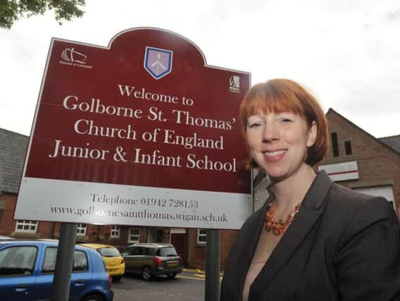 Michelle Brindle was in charge of Golborne St Thomas primary school up to 2015