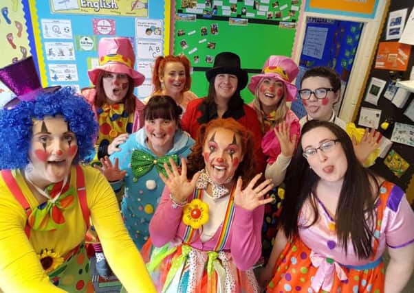 Pupils at Nicol Mere primary school were treated to a surprise Big Top and circus event for World Book Day
