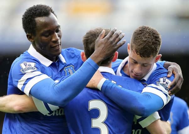 Romelu Lukaku (left) and Ross Barkley (right) are reportedly targets for Chelsea