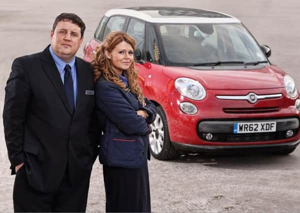 Peter Kay and Sian Gibson in Car Share