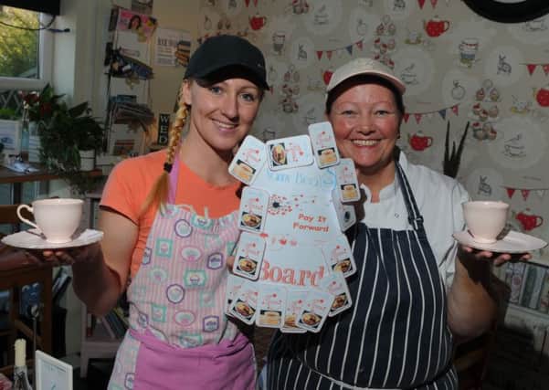 Catherine Hankey and Belinda Marsh from Nanny Bea's Cafe