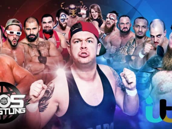 Stars of its new 10-part series WOS Wrestling