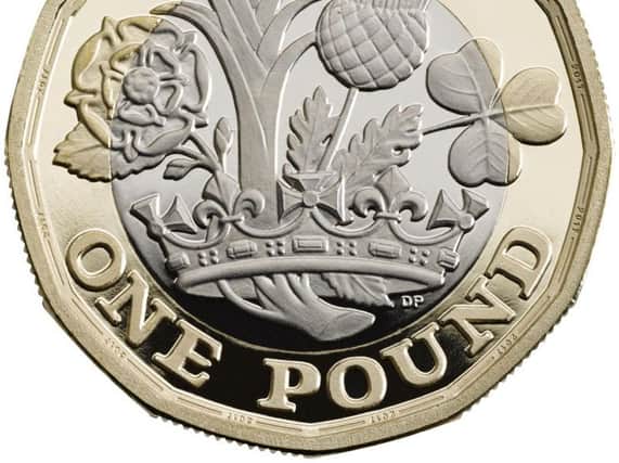 The new 1 coin is being produced at the Royal Mint in Llantrisant, South Wales.