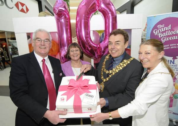 The 10th anniversary celebrations at the Grand Arcade