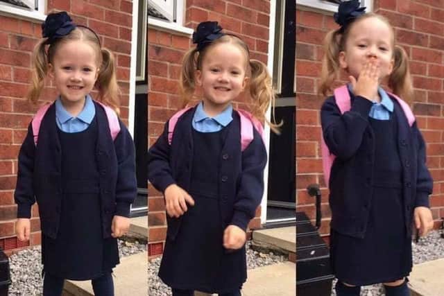 Violet-Grace Youens, four, died on Saturday night