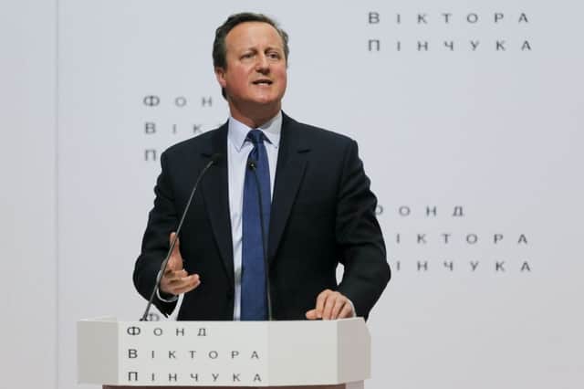 Britains former Prime Minister David Cameron was not a coward says a correspondent. See letter