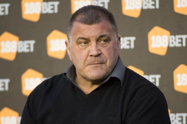 Coach Shaun Wane enjoys the pressure of having two games in four days to deal with