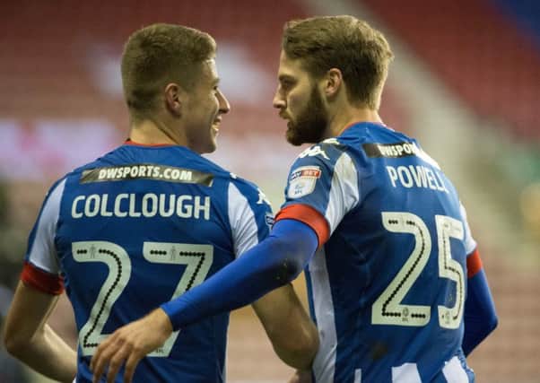 Nick Powell and Ryan Colclough
