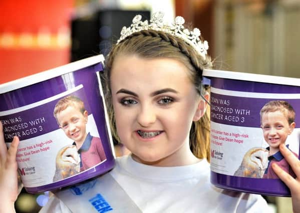 Young fundraiser Emily Cunliffe