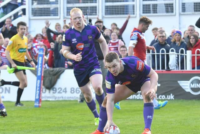 Liam Marshall has scored nine tries in seven games