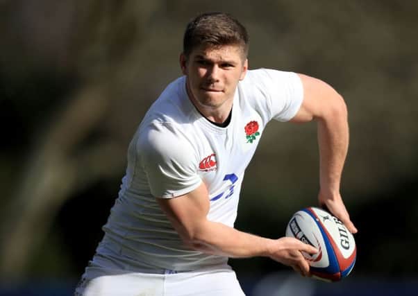 England's Owen Farrell toured with the Lions four years ago
