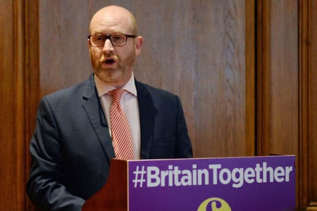Ukip leader Paul Nuttall