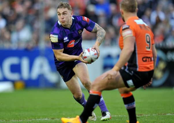 Sam Powell is the only senior halfback or hooker in the squad to face Salford tomorrow
