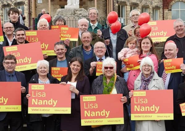 Labours Lisa Nandy launches her re-election campaign in Mesnes Park