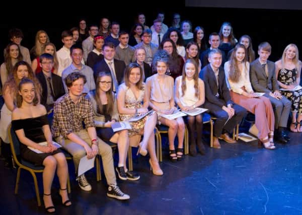 Winners at Winstanley College annual Awards Evening