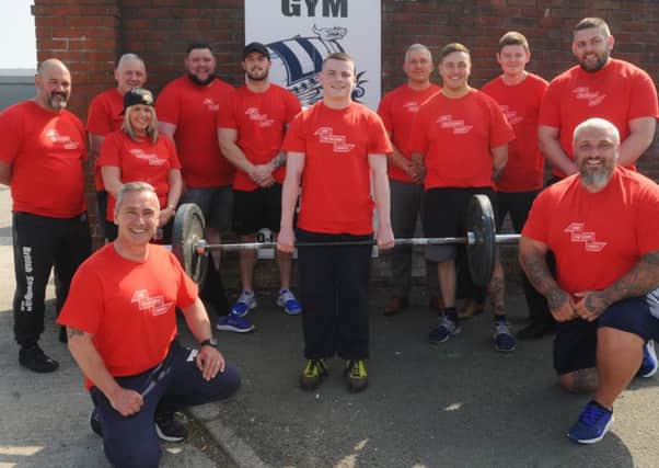 Members of Valhalla Strength and Fitness Gym, Ashton-in-Makerfield, are preparing to take part in the deadlift challenge, raising funds for the Army Benevolent Fund