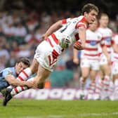 Sean O'Loughlin in the 2008 loss to Saints - the last year Wigan lost a Magic Weekend fixture