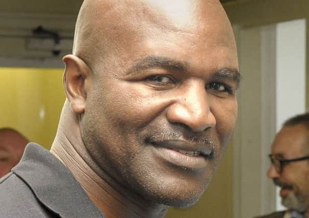 Evander Holyfield revealed contract news