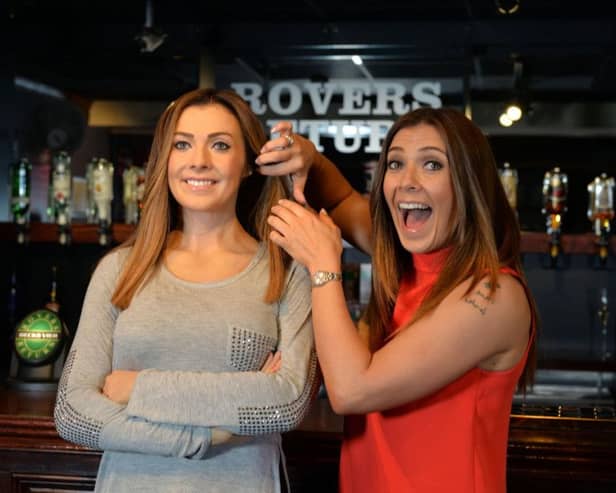 Kym Marsh met her match at Madame Tussauds Blackpool, where the Coronation Street star unveiled her new wax figure
