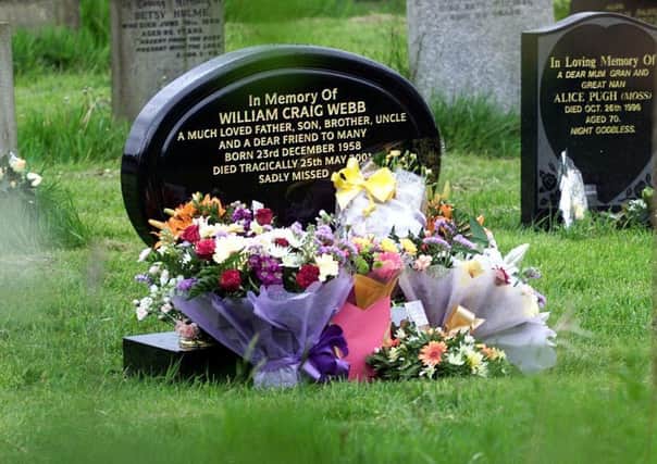 Billy Webb's grave