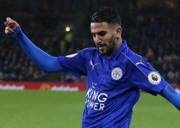 Leicester City's Riyad Mahrez is reportedly attracting Arsenal's attention