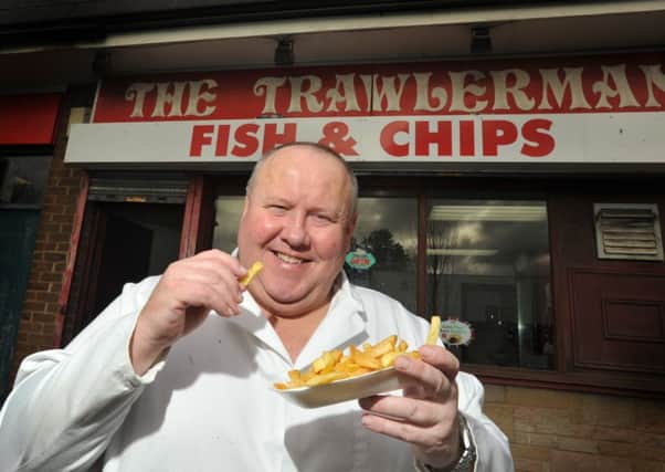 Ron Riley from The Trawlerman fish and chip shop on Woodhouse Drive