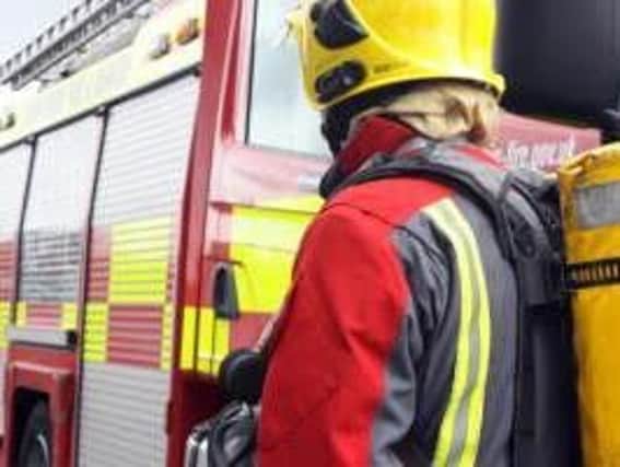 Fire crews were called to the address in Astley at 11pm