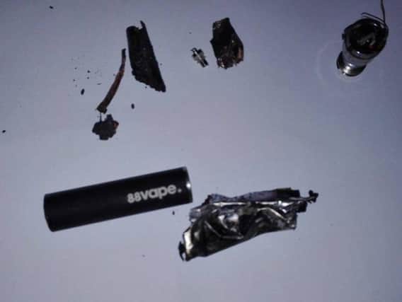 Another e-cig fire raises fears