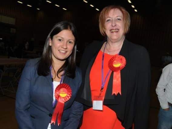 Labour's Lisa Nandy and Yvonne Fovargue