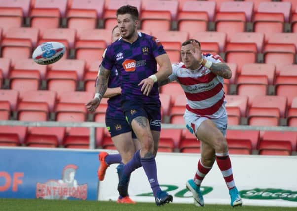 Oliver Gildart marked his return from a three-month lay-off in style