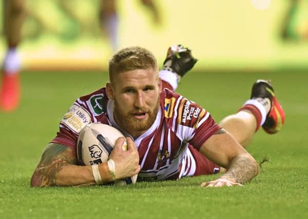 Sam Tomkins will return on the same pitch where he last played