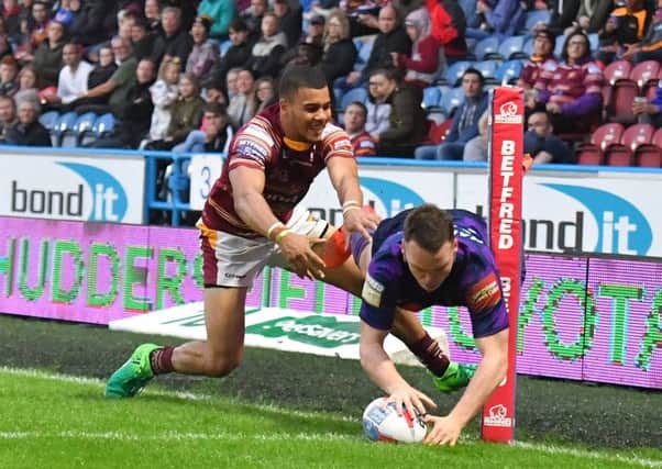 Liam Marshall is second in the Super League tryscoring charts