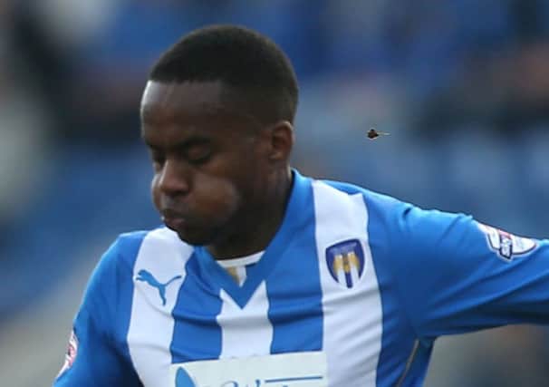 Gavin Massey when he played for Colchester
