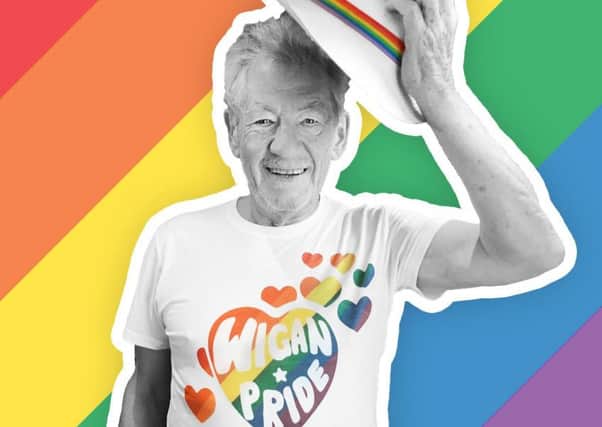 Ian McKellen will be the special guest at this year's Wigan Pride