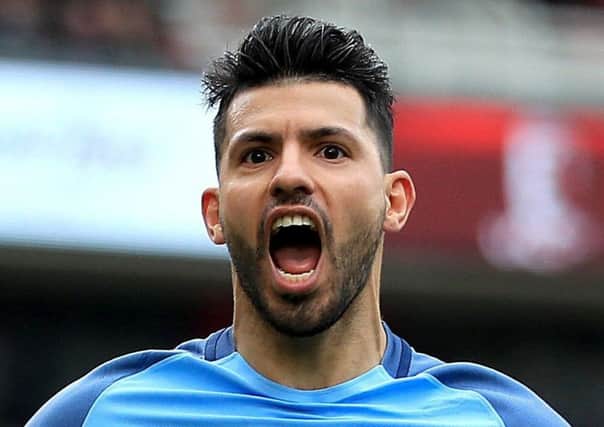 Manchester City's Sergio Aguero is reportedly a wanted man