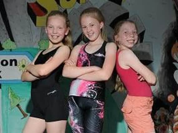 Evie Roberts enlisted the support of friends Hannah Morley and Anna Hill for a dance-a-thon in aid of Grenfell Tower victims