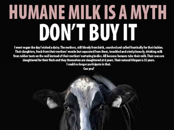 The national newspaper ad for Go Vegan World
