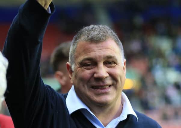 Shaun Wane has a secret weapon in the former of ex-team-mate Andy Gregory to hopefully inspire Wigan to Challenge Cup victory this weekend