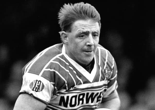 Andy Gregory in his Wigan days