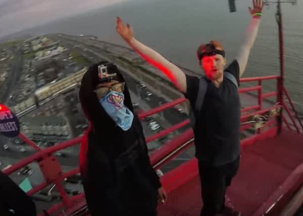 At the top of the Big One
