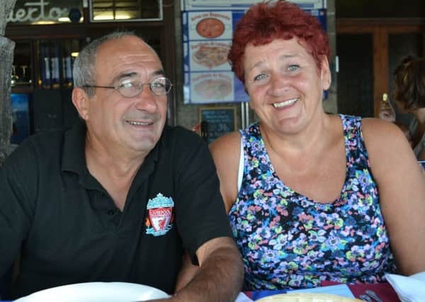 Michele Reed met her husband Manu on her 60th birthday