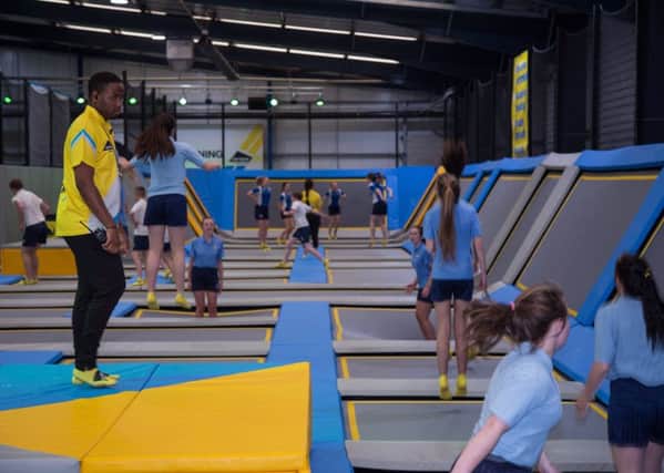 Oxygen Freejumping trampoline park in Wigan