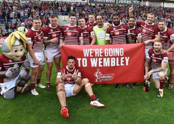 Wigan are off to Wembley - but can they make Old Trafford, too?