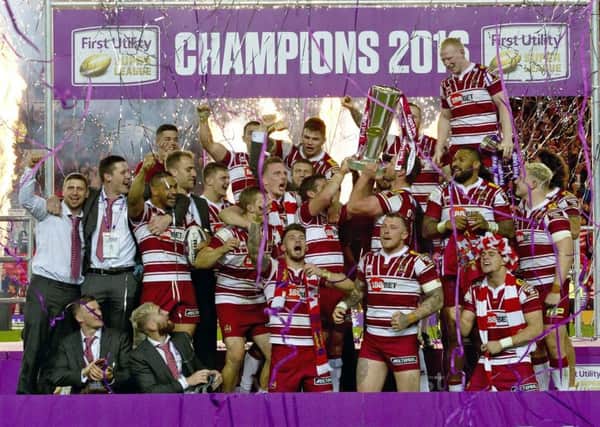 Wigan beat Warrington in last year's Grand Final