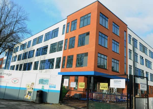 A new building has been built at Deanery High School