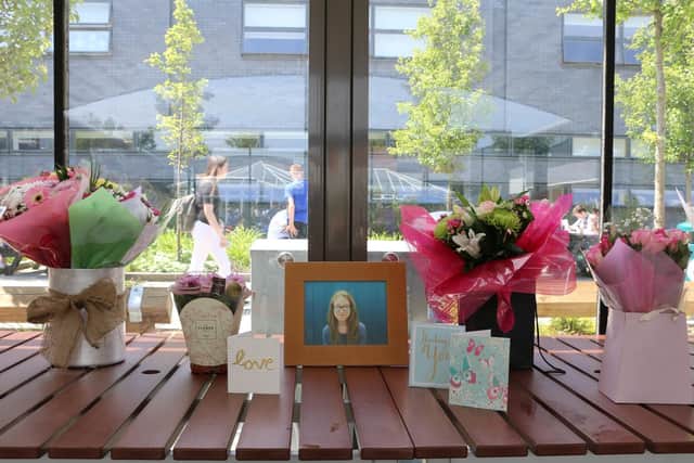 Tributes at Winstanley College