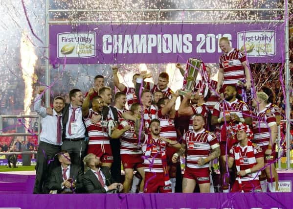 Wigan are 'feeding' off being defending champions