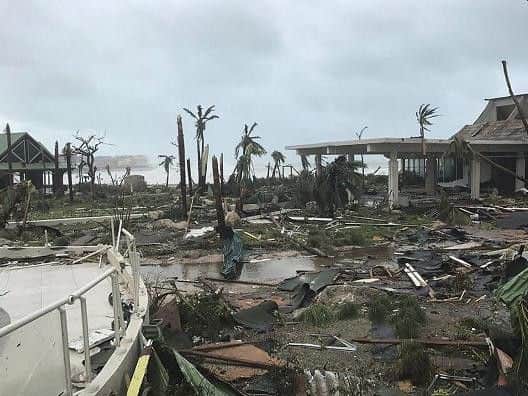 Damage caused by Hurricane Irma